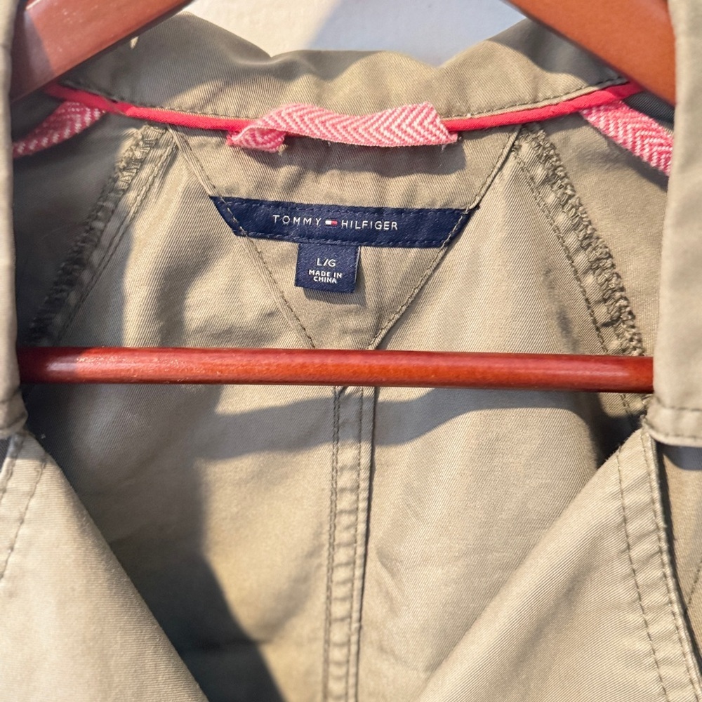 π²Tommy Hilfiger Women's Olive Green Utility Coat - Picture 2 of 12